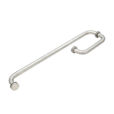 18 * 8 inch roestvrij staal 304 trekhandgreep schuifglas deur douche handgreep voor moderne badkamer