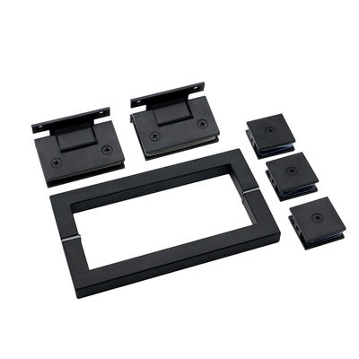 Glasdeur trekhandgreep set voor deur met deur venster handgrepen en vierkant glas klemmen