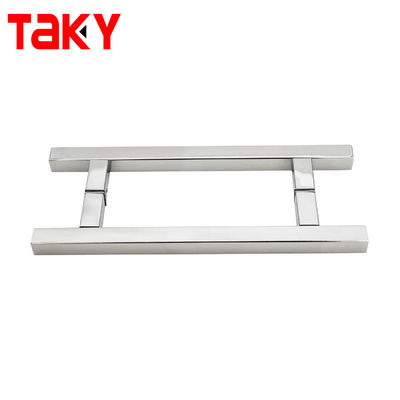 Chinese design stijl CP Finish Commercial H Handle voor Frameless Schuif douche Glas deur trekhandgrepen