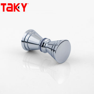 Moderne badkamer hardware Messing trekglas deurgreep en knop met aangepast ontwerp