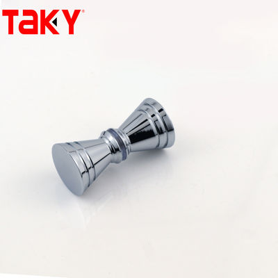 Moderne badkamer hardware Messing trekglas deurgreep en knop met aangepast ontwerp
