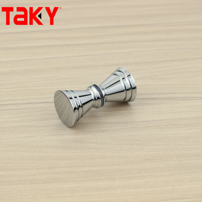 Moderne badkamer hardware Messing trekglas deurgreep en knop met aangepast ontwerp