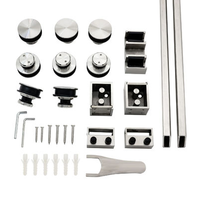 Dubbele deur open douche glazen schuif accessoires met moderne schuifdouche deur