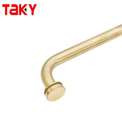 Hotel badkamer glazen deurgreep gouden deur trekgreep voor douche badkamer