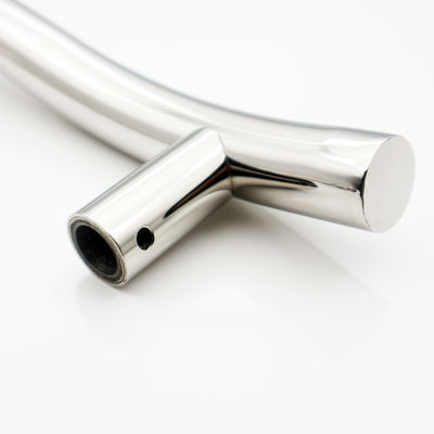 200*200*19*1,0mm Lang Zwart Afwerking Hotel Glas Schuifdeur Eenzijdig Douche Handle