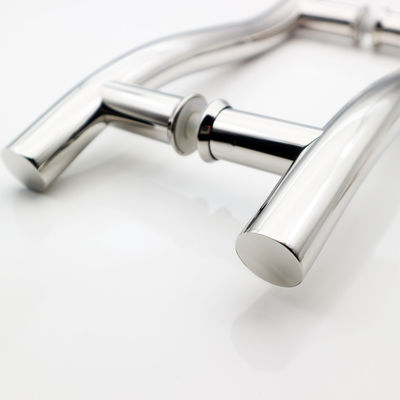 200*200*19*1,0mm Lang Zwart Afwerking Hotel Glas Schuifdeur Eenzijdig Douche Handle
