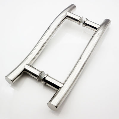 200*200*19*1,0mm Lang Zwart Afwerking Hotel Glas Schuifdeur Eenzijdig Douche Handle