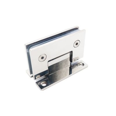 Goud glas tot glas douche scharnieren 90 * 55mm douche glazen scharnier voor omheining