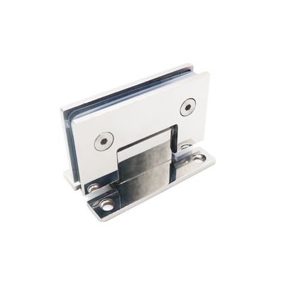 Goud glas tot glas douche scharnieren 90 * 55mm douche glazen scharnier voor omheining