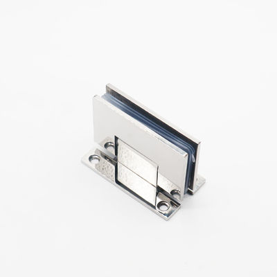 Goud glas tot glas douche scharnieren 90 * 55mm douche glazen scharnier voor omheining