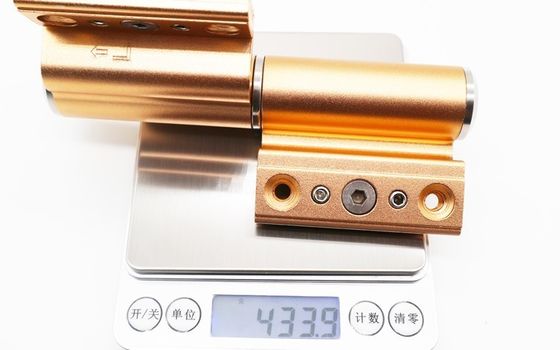 Goud glas tot glas douchehangers Andere deur-venster accessoires voor 90*55mm deuren