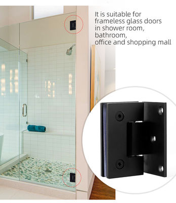 8-12 mm gehard glas douche deur scharnier in massief messing materiaal voor hotel badkamer