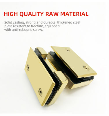 Modern ontwerp 180 graden Messing of roestvrij staal Glas Hardware Badkamer deur Douche Lifting Hinge