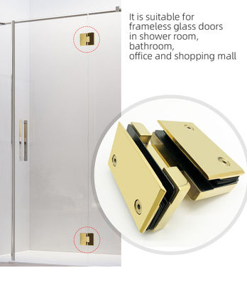Modern ontwerp 180 graden Messing of roestvrij staal Glas Hardware Badkamer deur Douche Lifting Hinge