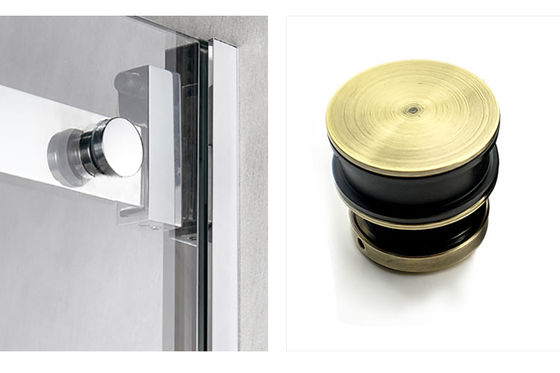 Vlekkeloze glazen schuifdeur Hardware Glasschuifdeur Hardware Kit
