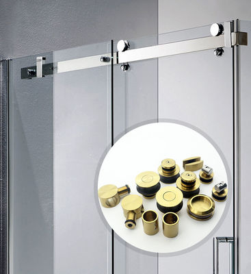 Vlekkeloze glazen schuifdeur Hardware Glasschuifdeur Hardware Kit