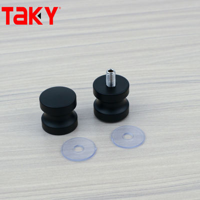 Badkamer Hardware Douche Fitting Messing roestvrij staal trekglas deur handvat en knop