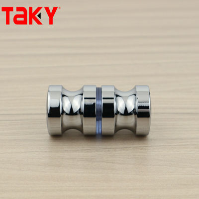 Badkamer Hardware Douche Fitting Messing roestvrij staal trekglas deur handvat en knop