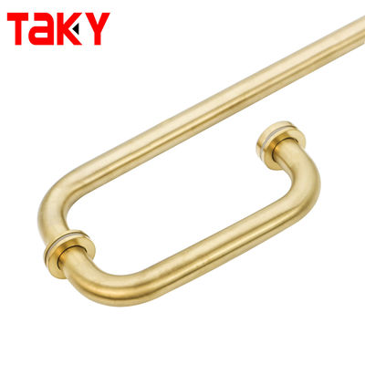 Aanpassing Aluminium roestvrij staal Hardware trek handgrepen Douche scherm Glas deur handgreep
