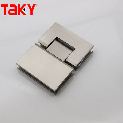 Morden Stijl Massief 180 Graden Geborsteld Douchekamer Glazen Deurscharnier