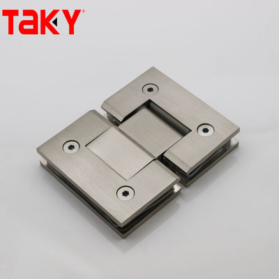 Morden Stijl Massief 180 Graden Geborsteld Douchekamer Glazen Deurscharnier