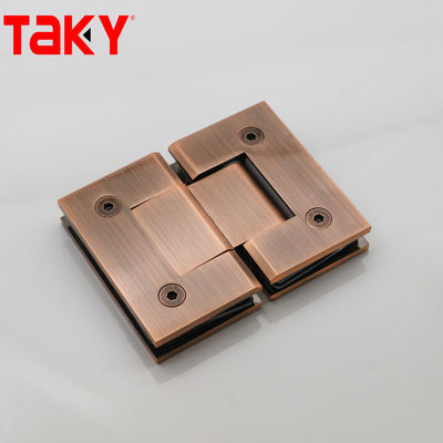 Badkamer hardware accessoires 180 graden roestvrij staal glazen klem douche deur scharnier