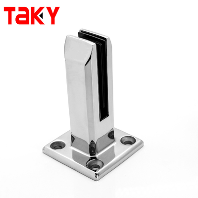 8-12 mm roestvrij staal boult down glazen leuning klem