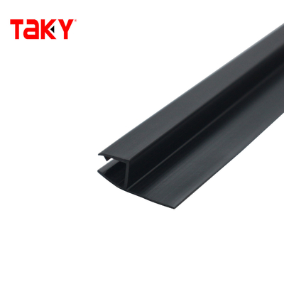 PVC Transparante Douchedeur Afdichtstrip 8-10mm Waterdicht