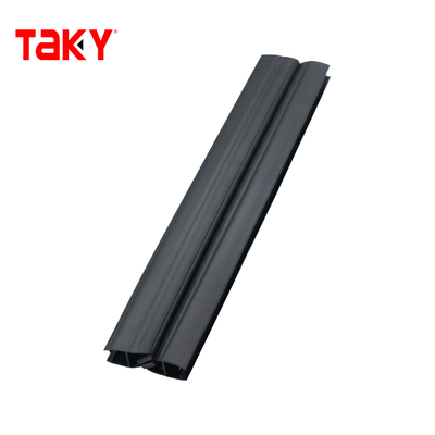 Doorzichtige bodem PVC douche deur afdichting strip 8-10mm weersbestendig