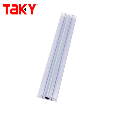 Transparante PVC Douchedeur Afdichtstrip 10mm Waterdicht