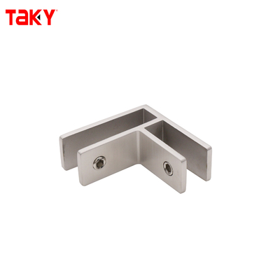 316 Roestvrijstalen Glasklem voor 8-12mm Gehard Glas