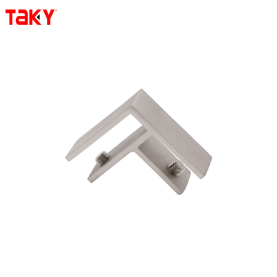 316 Roestvrijstalen Glasklem voor 8-12mm Gehard Glas