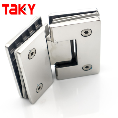 Douche deur 135 graden vierkant glazen scherm scharnier zelf sluiten scharnier