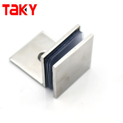 Glasklem voor wand badkamer vierkant klem 90 graden verbindingsglasklem