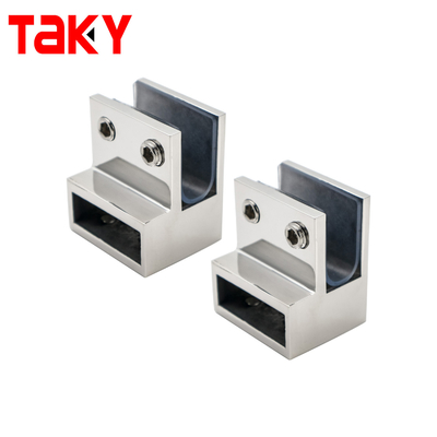 F-vormige wandmontage badkamer douche scherm hardware connector klem