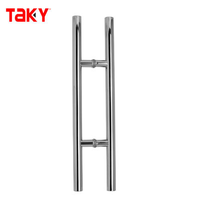 SSS Stainless Steel Bathroom Long Double Sided Glass Door Pull Handle