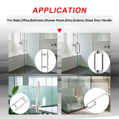 O Type Stainless Steel Glass Door Handle Glass Pull Handle for Shower Cabin