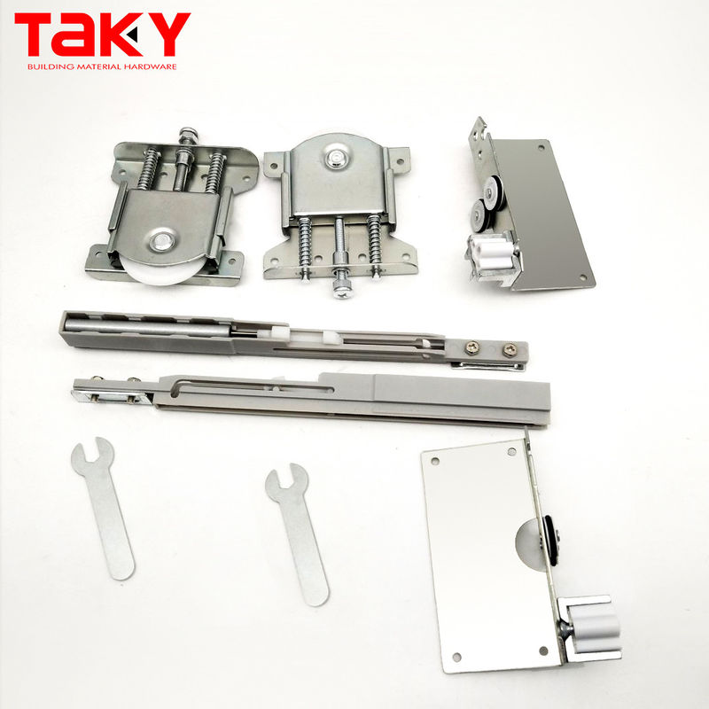 8.5cm*11cm Sliver Soft Close Sliding Wardrobe Door Rollers voor gemakkelijke installatie