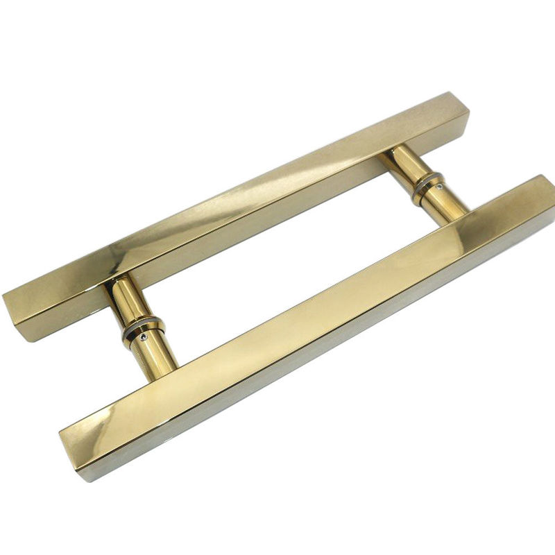 Voeg een vleugje goud toe aan uw badkamer met roestvrij staal douche glazen deurgrepen