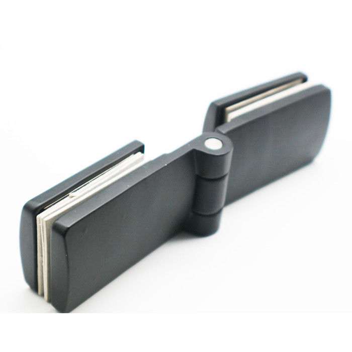 Lange levensduur Hydraulisch glazen kast deurhinges voor zware verbinding van glas met glas