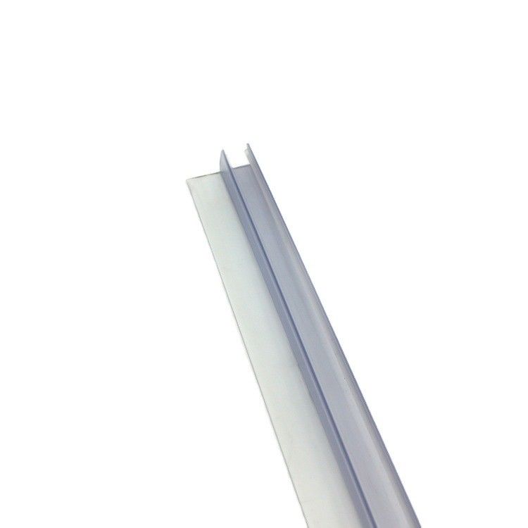 6-12 mm Transparent PVC Douche kamer afdichting Waterdicht Badkamer afdichting strip voor glazen deur