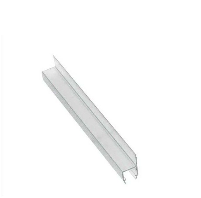 Schuifglas douche deur afdichting met 180 graden transparant PVC en lange lift functie