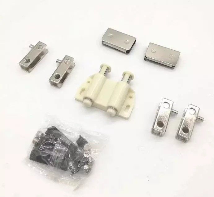 Vloeibare glazen deuren met draaibank met magnetische sluiting PSS/SSS afwerking