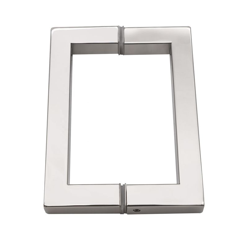 Modern ontwerp roestvrij glas deurgreep voor Back To Back Gebouw standaard Internal