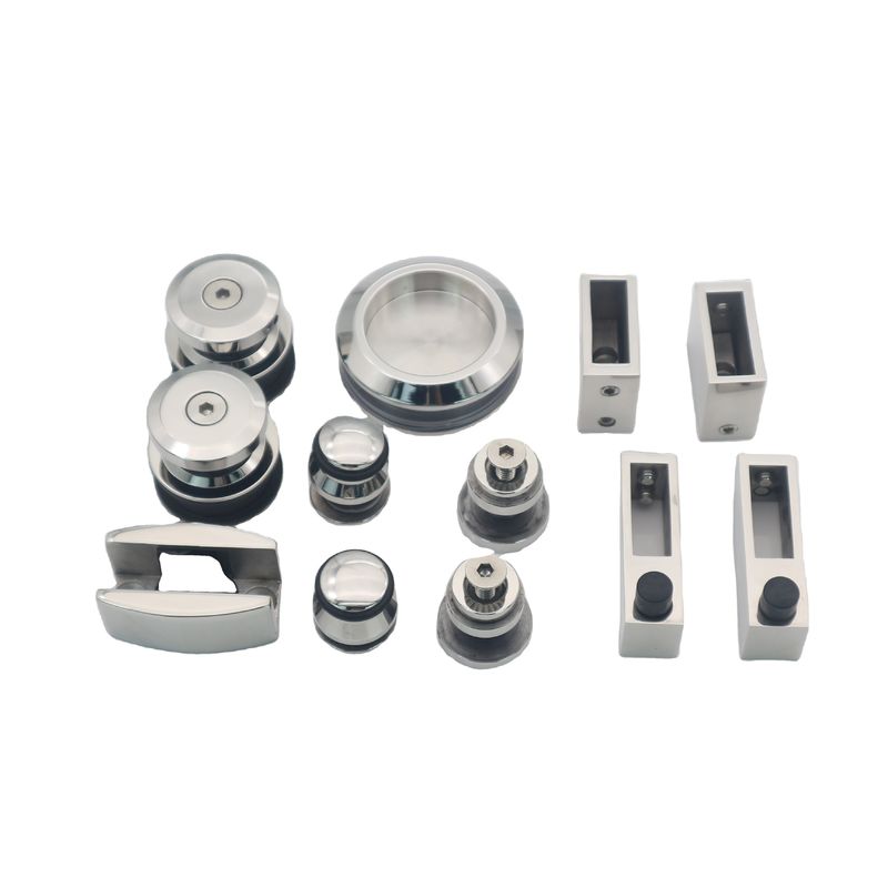 12 mm glasdikte Modern stijl schuifdeur douche inbouw set voor badkamer hardware