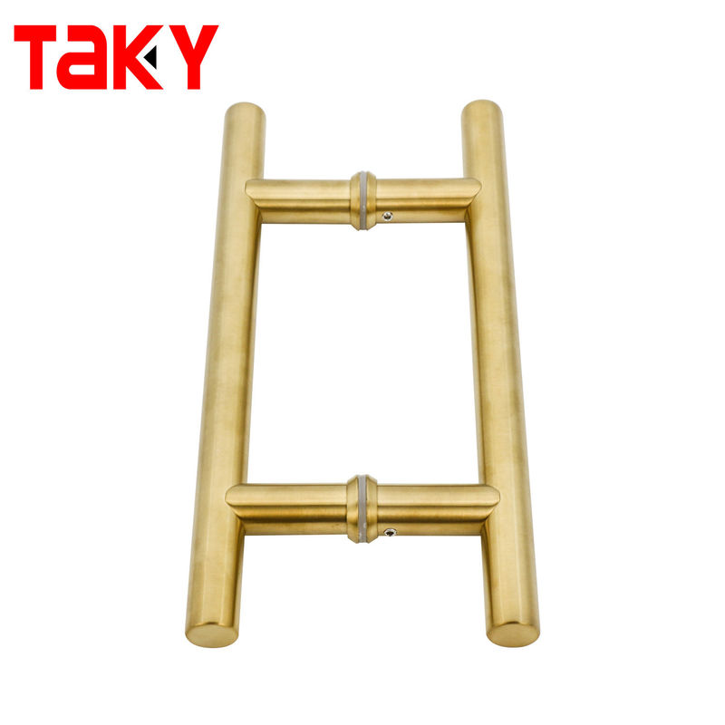 TK-H003 Luxe stalen deurgreep met sliver afwerking en geavanceerde satine / gepolijst ontwerp