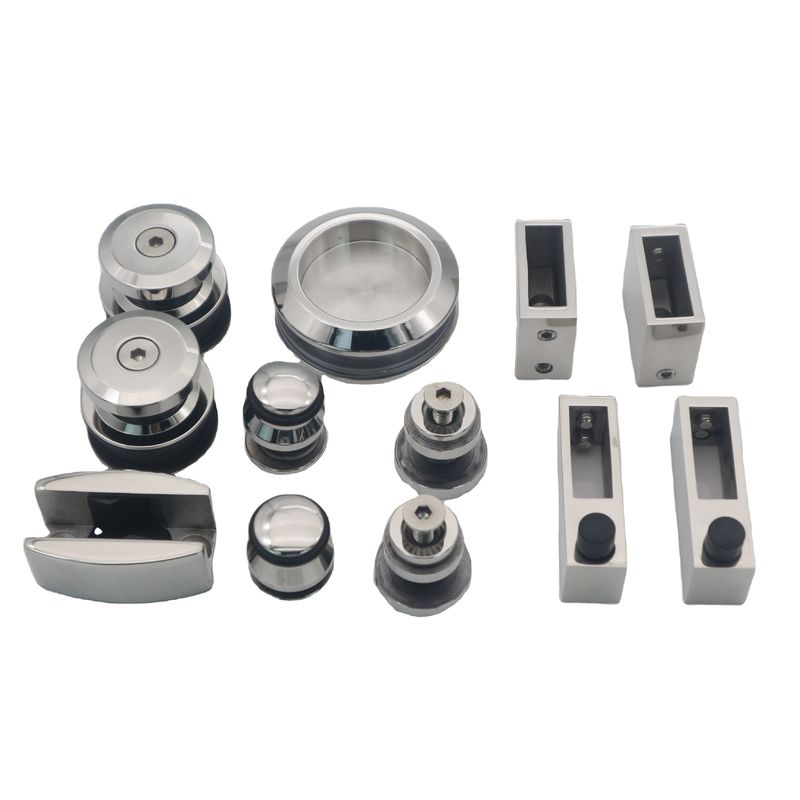 6ft Double Door Kit met moderne schuifdeur en robuuste ss304 hardware fitting