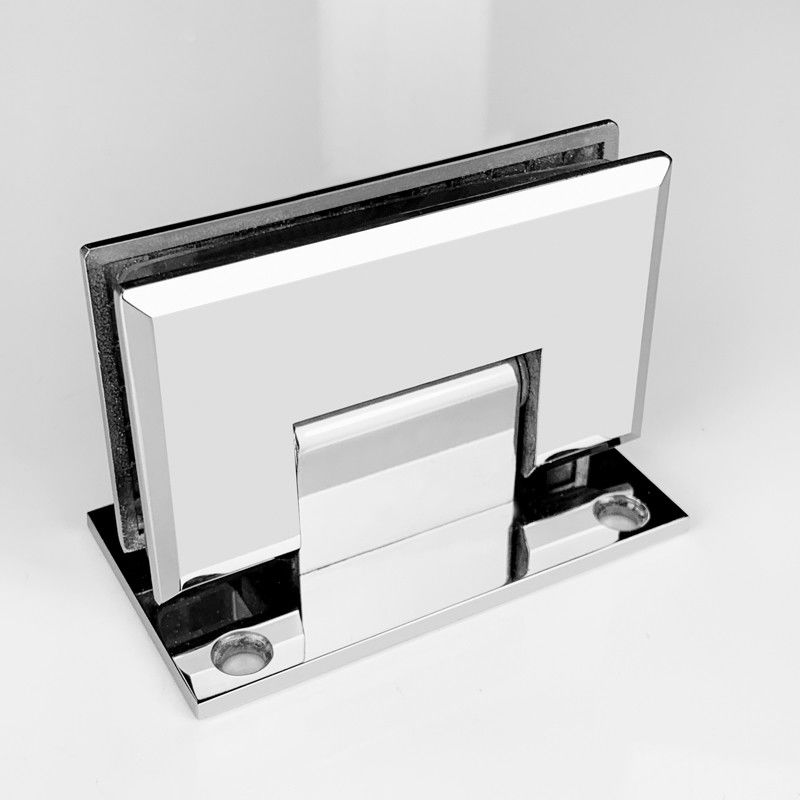 90 graden muur tot glas douche behuizing scherm modern ontwerp met draaiende deur scharnieren