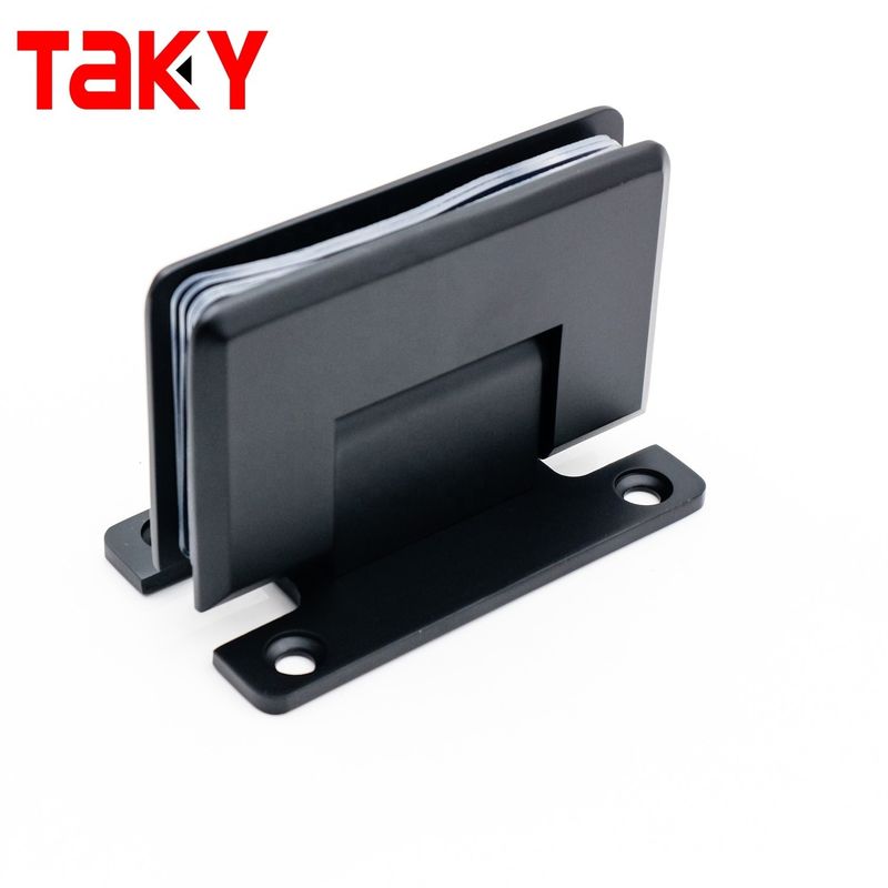 Moderne H PLATE badkamer 90 graden muur gemonteerd raamloze glas douche scherm deur pivot scharnier