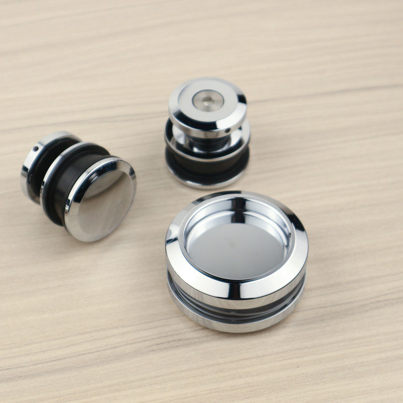 Hardware kit voor douche deuren Hoge hardheid en duurzame frameless kit voor ronde bakvorm